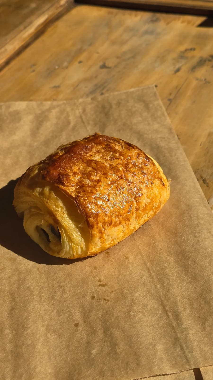 Pain au chocolat/Croissant praliné réduits