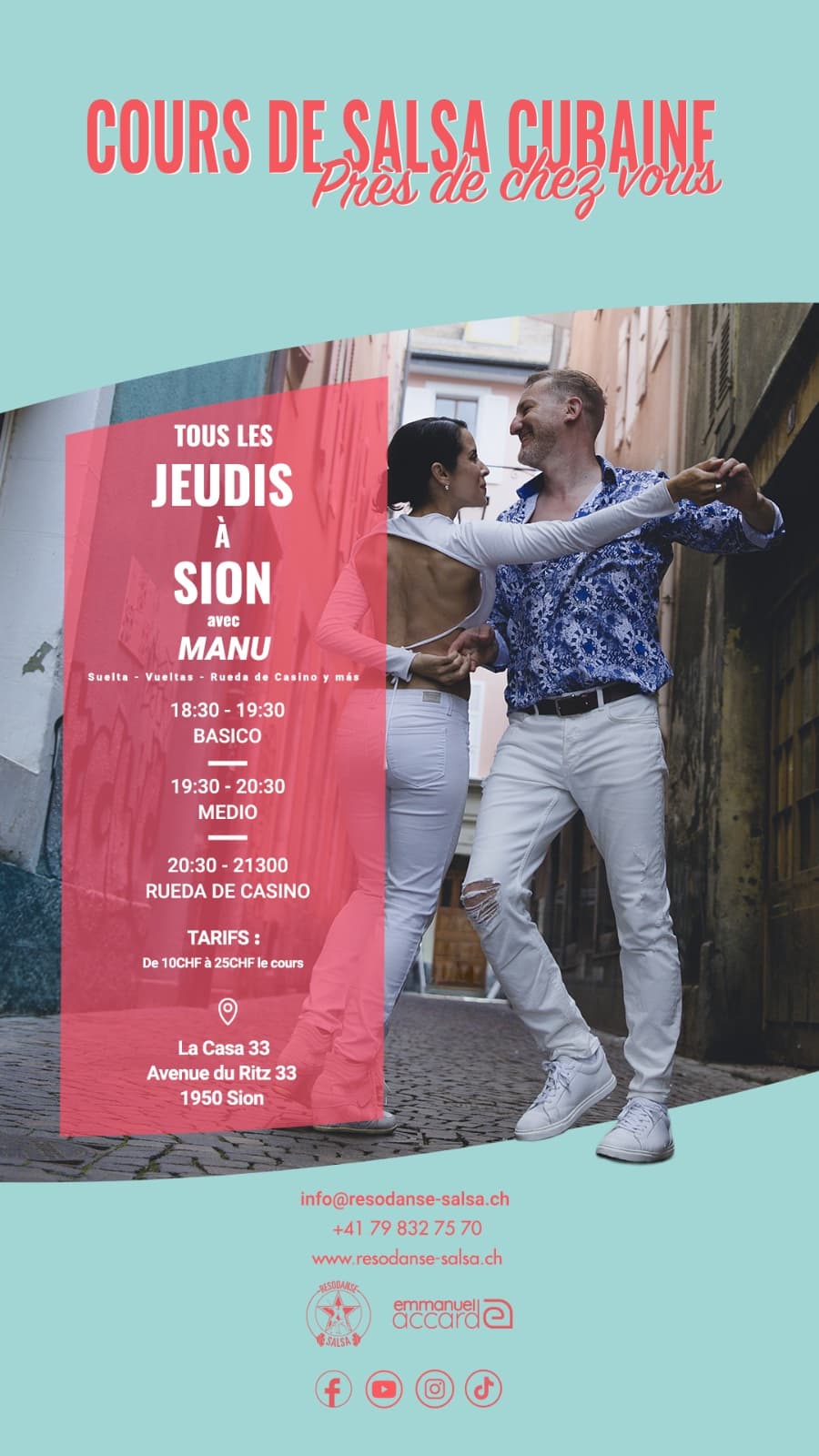 Cours de Salsa