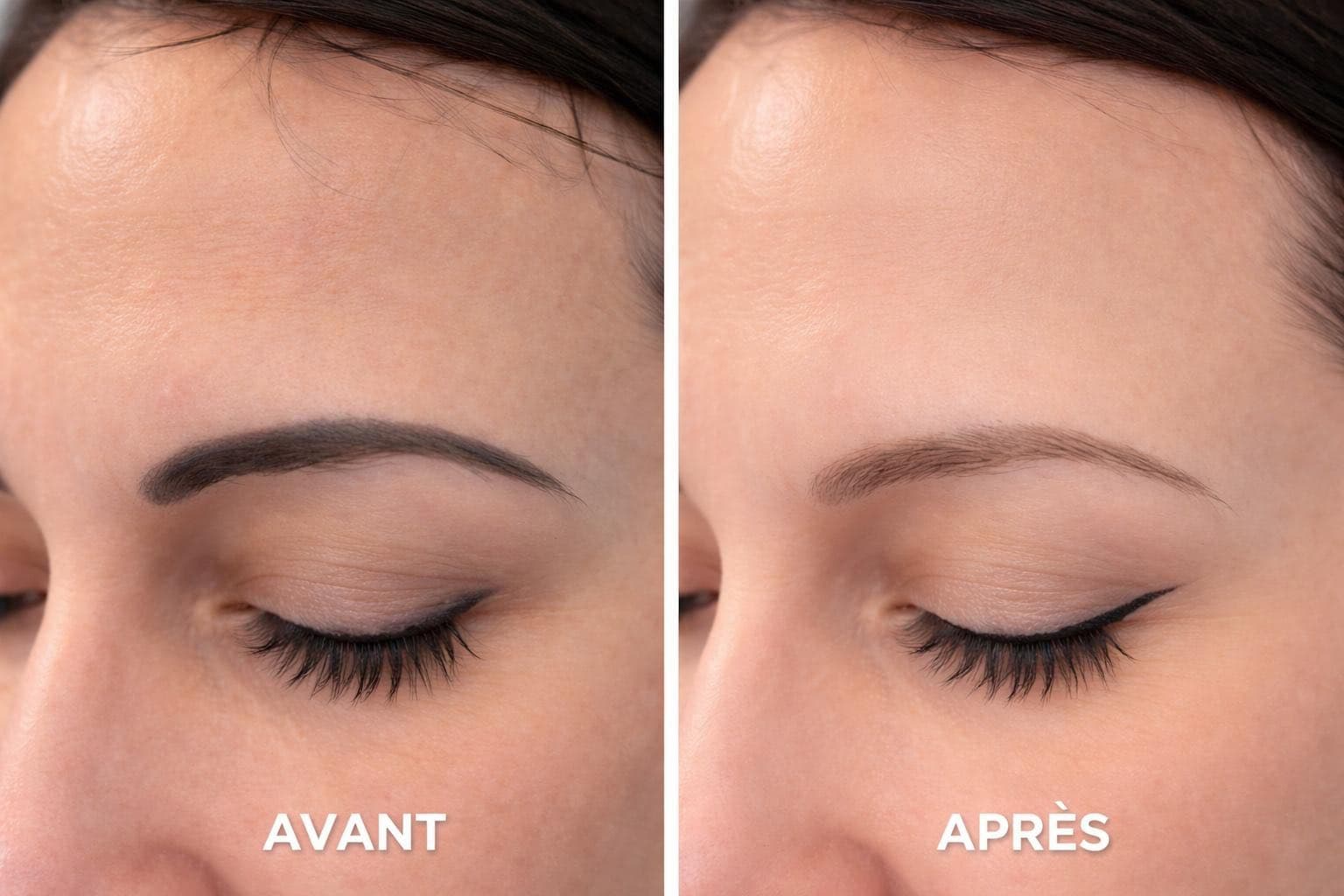 Détatouage des sourcils