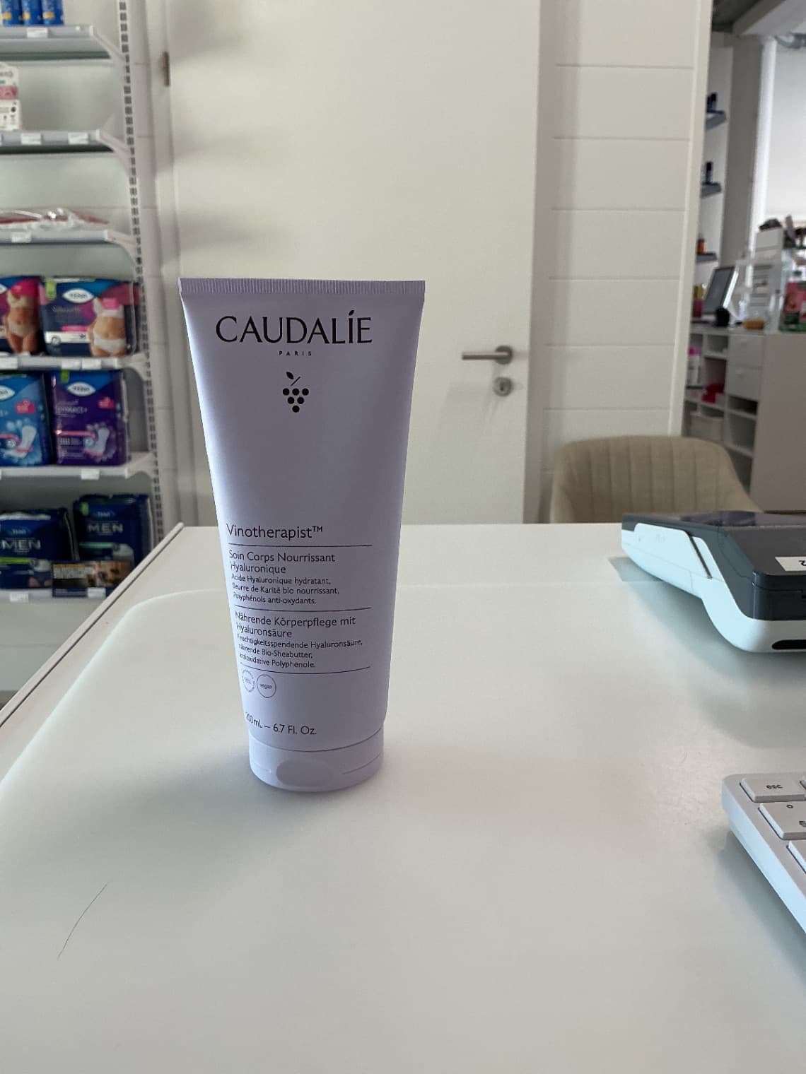 Caudalie vinotherapist soins corps nourrissant hyaluronique 200ml